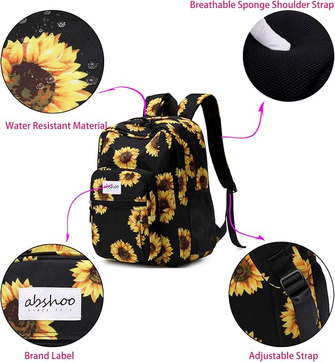 abshoo Classical Basic Travel Backpack - Image 3