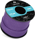 Abma Cord 2.4mm Paracord 275 100ft Nylon Rope 4 Strands Tactical Parachute Cord by Abma+Cord