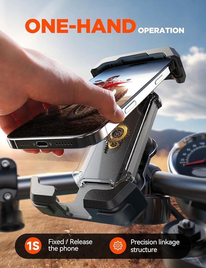 JOYROOM Anti-Shake Bike Phone Holder - Image 5