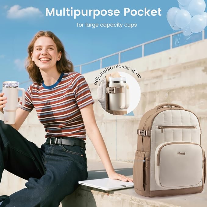 LOVEVOOK Laptop Backpack for Women - Image 2