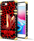 Compatible with iPhone 8 7 SE Case, Elegant High Heels Luxury Golden Decoration by Unknown