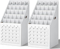 Menkxi 2 Pack 25 Slot Roll File Holder Vertical Blueprint Storage Organizer by Menkxi