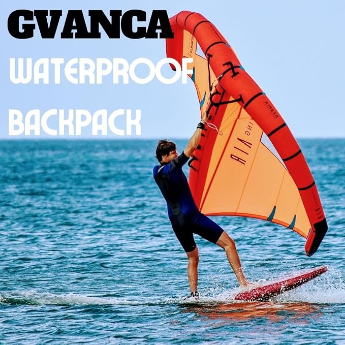 Waterproof Roll Top Kayak Dry Backpack, Floating Outdoor Dry Sack Boating - Image 6