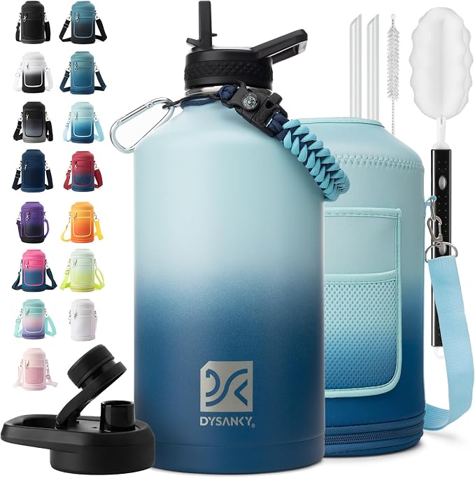 DYSANKY 1 Gallon Water Bottle Insulated | Thickened Stainless Steel Vacuum by DYSANKY