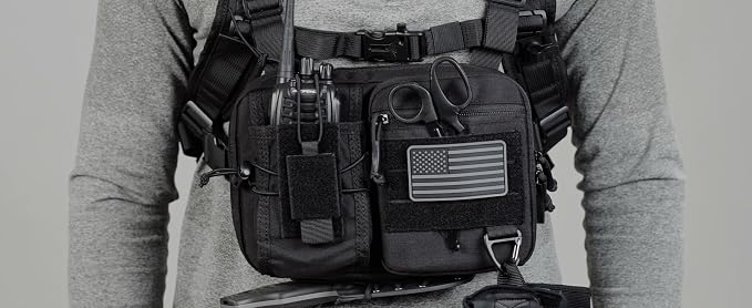 2-in-1 Hydration Backpack & Tactical Chest Pack - Image 8