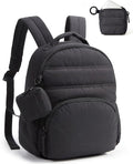 BAGSMART Small Backpacks for Women, Lightweight Puffer Mini Backpack Purse by BAGSMART