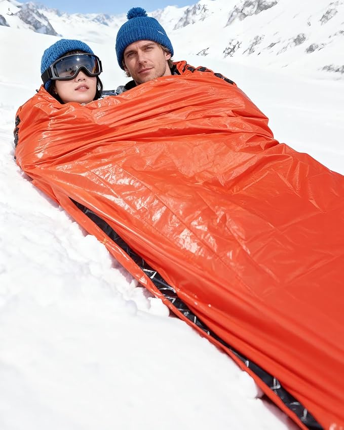 Rocalt Emergency Sleeping Bag | Ultralight Mylar Emergency Blanket, Extra Thick - Image 7
