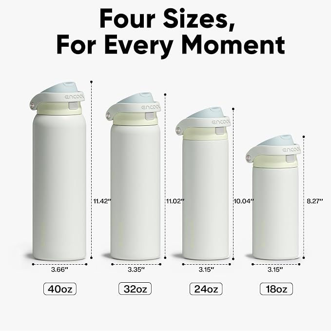 ENCOOL Leakproof Insulated Water Bottle - Image 9