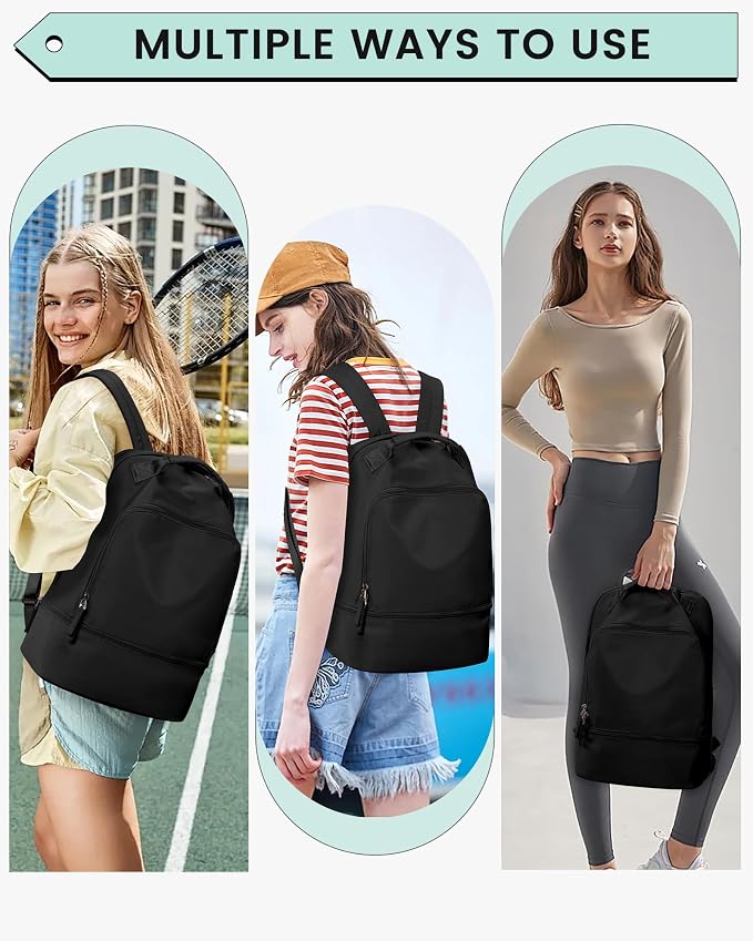 Gym Backpack for Women, Gym Bag - Image 7