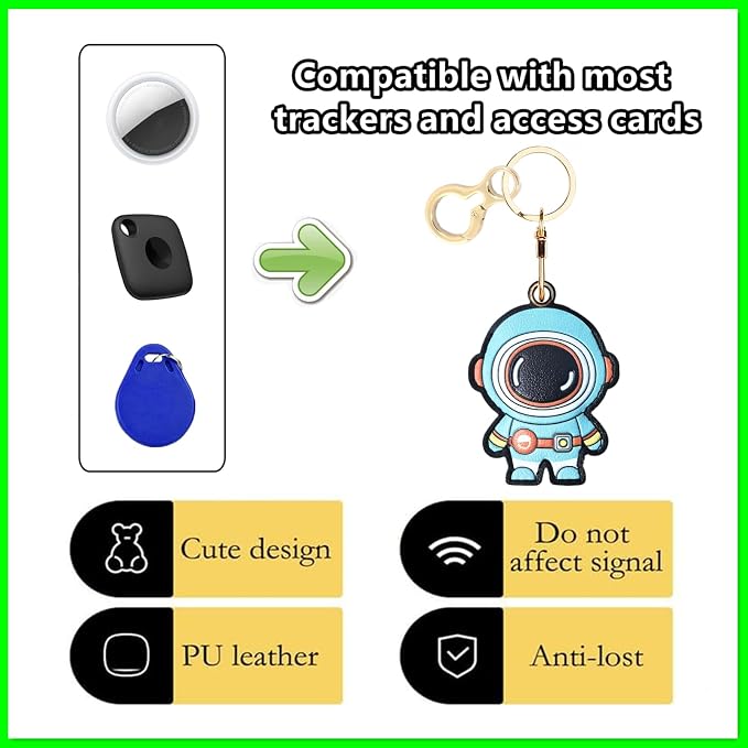 Leather Keychain Holder Case Compatible - Image 3
