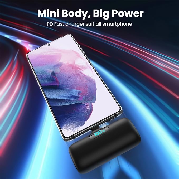 Mini Portable Charger Power Bank - Image 2
