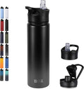 HASLE OUTFITTERS Insulated Water Bottle 22 oz Double Wall Stainless Steel Water by HASLEOUTFITTERS