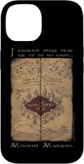 iPhone 14 Harry Potter Marauder's Map Words Case by HarryPotter