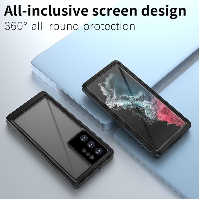 for Samsung Galaxy S22 Ultra Case, IP68 Waterproof Dustproof Case, Full Body - Image 2