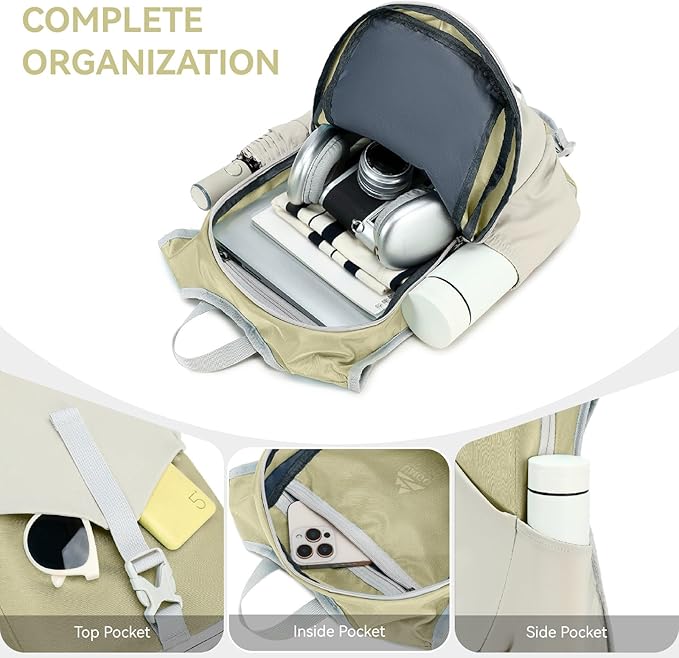 15L Small Hiking Backpack for Men Women Lightweight Packable Backpack Foldable - Image 3