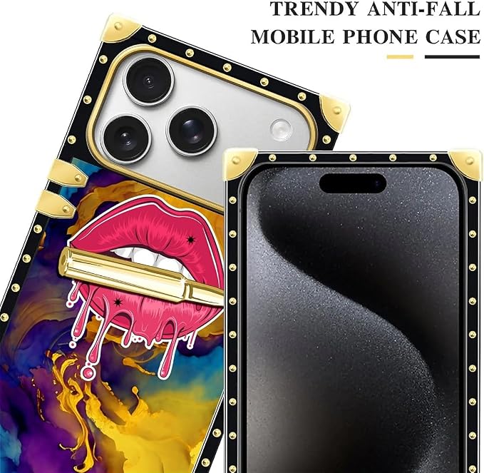 for iPhone 17 Pro Max Case Luxury Golden Decoration - Image 4