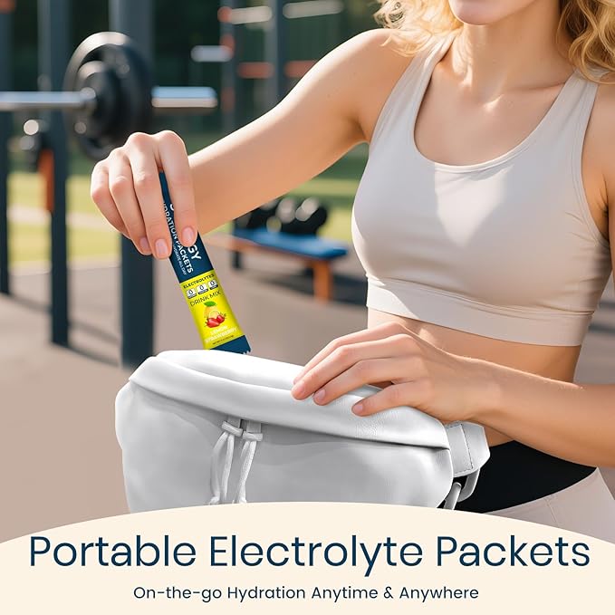 Electrolytes Powder Packets Sugar Free Hydration Packets, Liquid Daily IV - Image 6