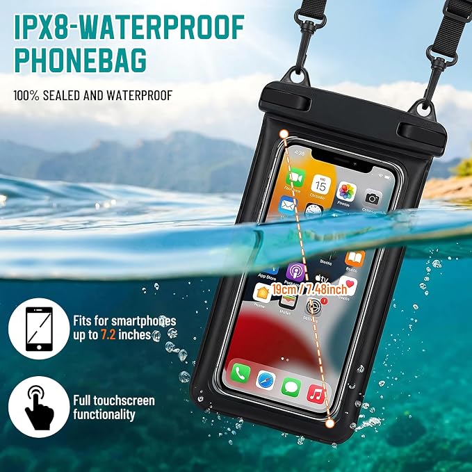 BKNOOU Dry Bag Waterproof Backpack - Image 7