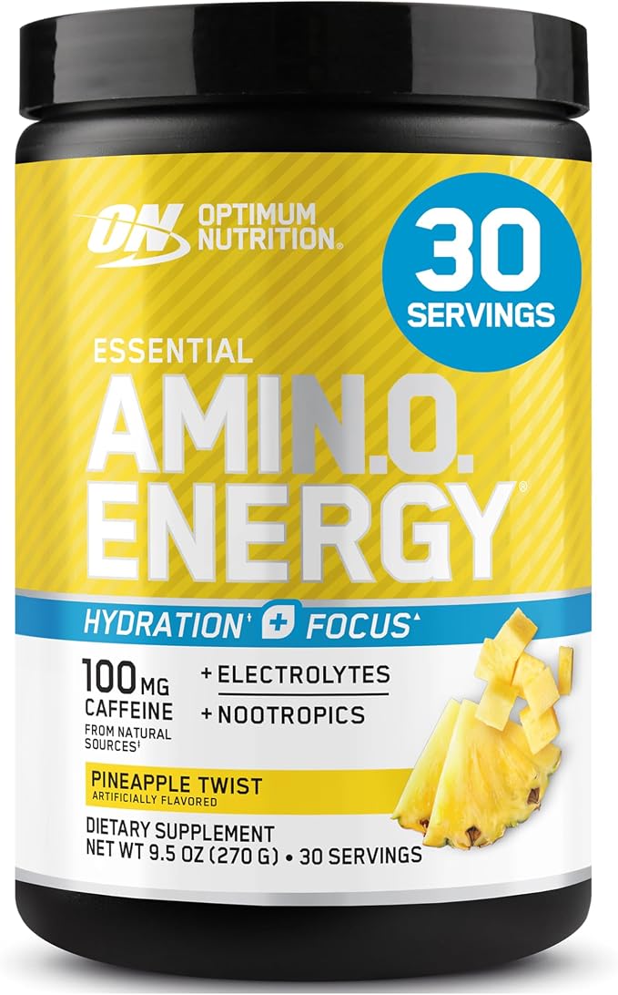 Optimum Nutrition Amino Energy Powder Plus Focus, by OPTIMUMNUTRITION