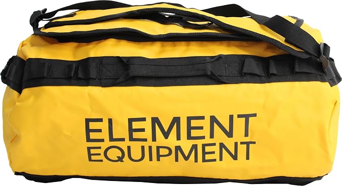 Element Equipment Trailhead Duffel Bag Shoulder Straps Waterproof Yellow Medium - Image 2