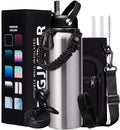 40oz Stainless Steel Water Bottle by DIGJUPER