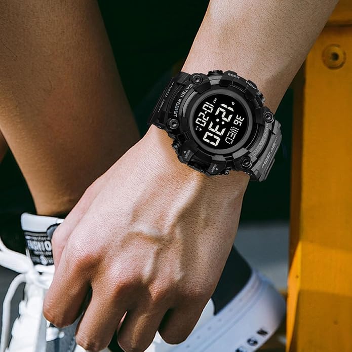 FANMIS Mens Military Multifunction Digital LED Watch Electronic Waterproof - Image 5