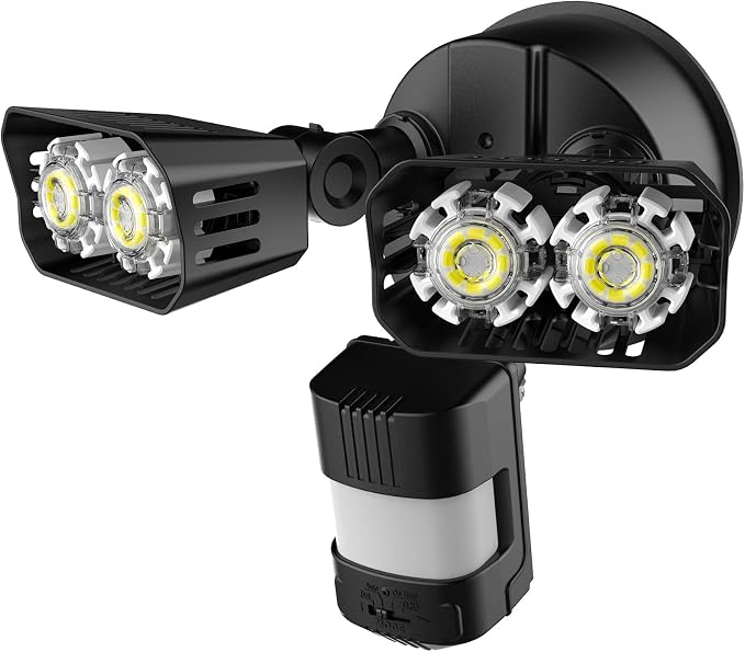 SANSI Eco Series 18W 1800LM LED Motion Sensor Outdoor Lights, Energy Saving by SANSI