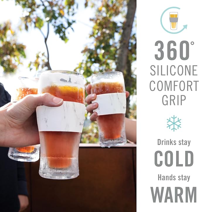 Host Freeze, Frozen Mugs, Freezable Pint Set, Beer Keep Your Drinks Cold - Image 3