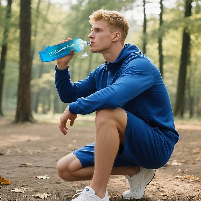 250ml Soft Flask Soft Water Bottle - Image 7