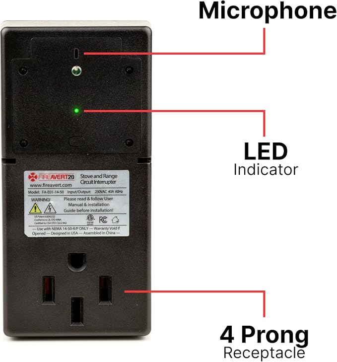 FireAvert - Electric Auto Stove Shut-Off Safety Device - As Seen On Shark Tank - Image 6