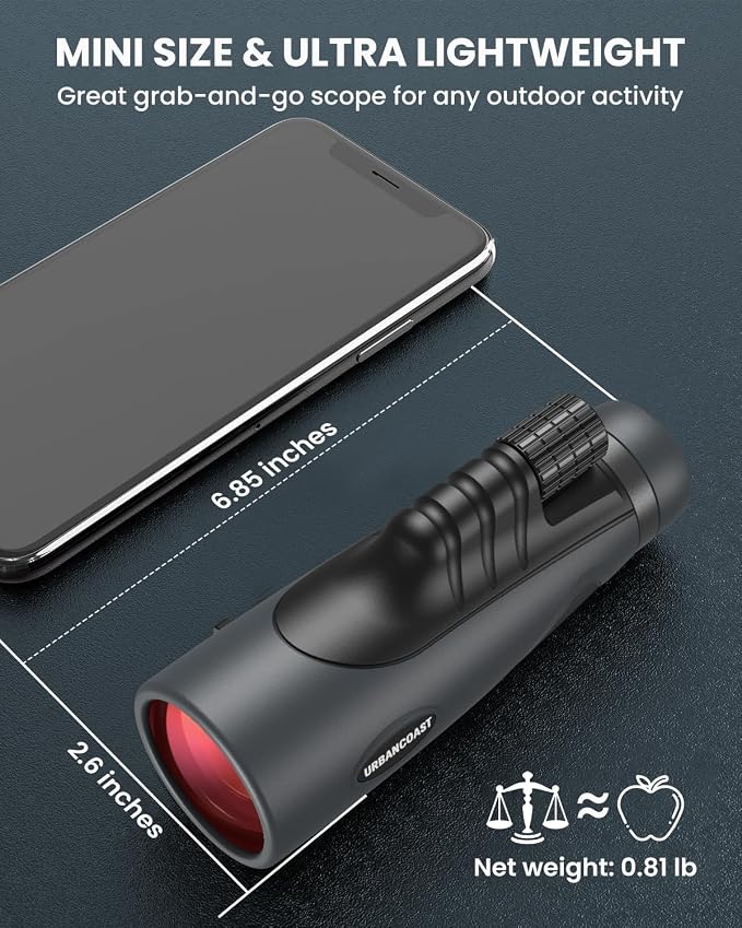 15X54 Monocular Telescope for Adults High Powered – Waterproof, BAK4 Prism - Image 6