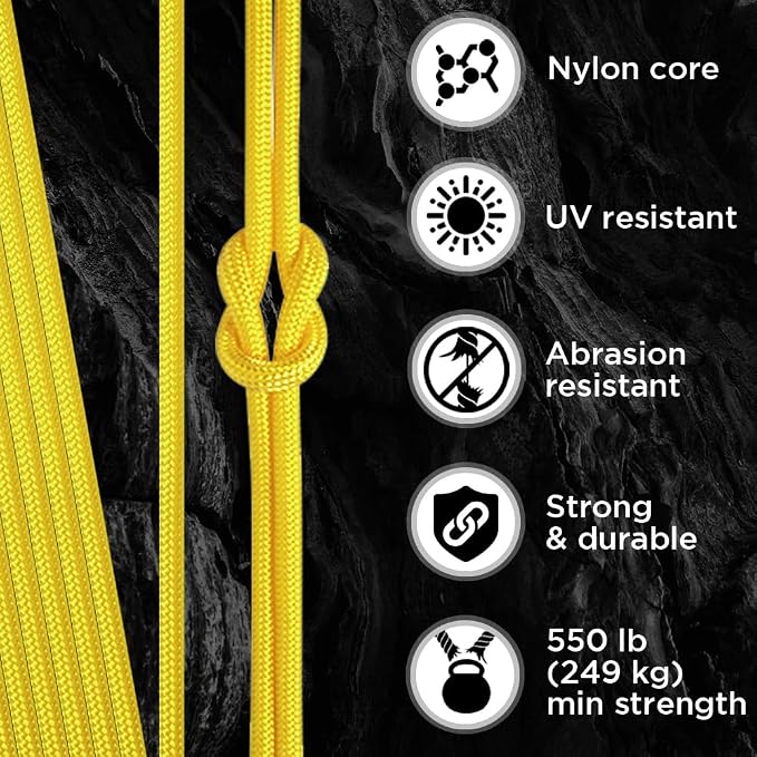 TECEUM 5/32" Paracord Rope 1000 – 1000ft / 200ft / 100ft / 50ft – Tactical - Image 3