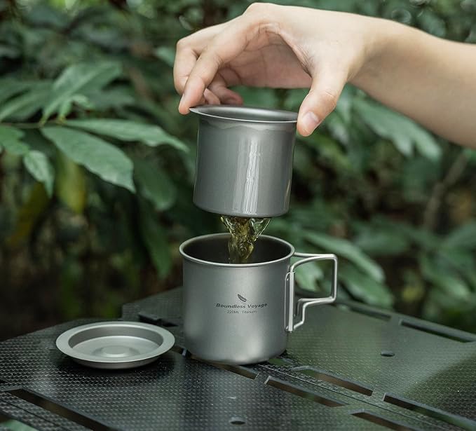 iBasingo 220ml Titanium Cup - Image 5