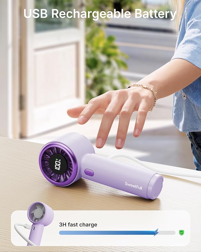SWEETFULL Mini Fan Portable - Image 5
