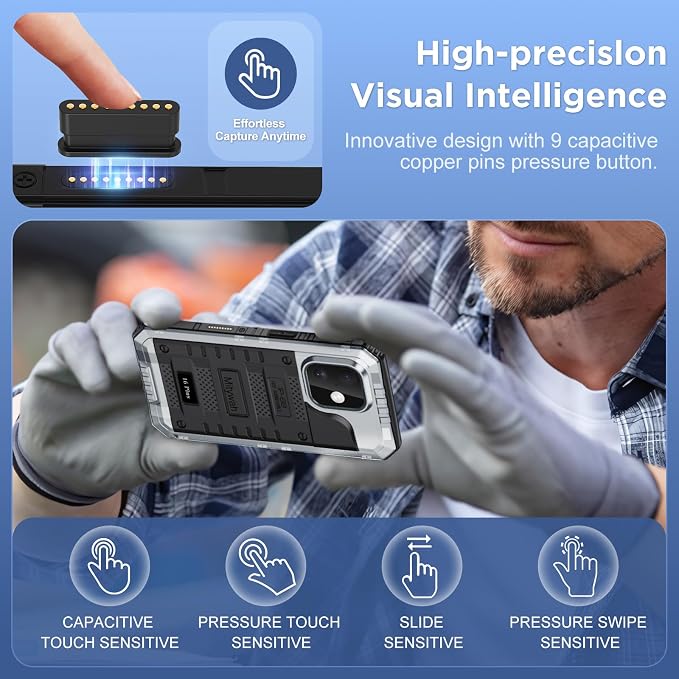 Mitywah Waterproof Case for iPhone 16 Plus, Shockproof Heavy Duty Case - Image 7