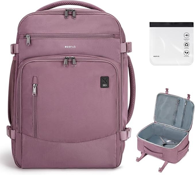 ECOHUB Travel Backpack for Women, Laptop Carry on Backpack by ECOHUB
