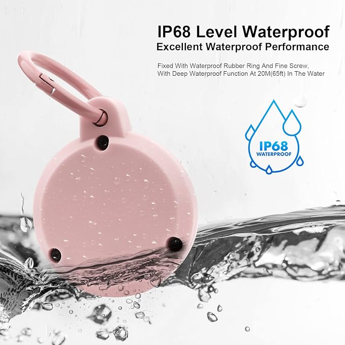 Airtag Holder Waterproof Necklace Keychain Case - Image 2