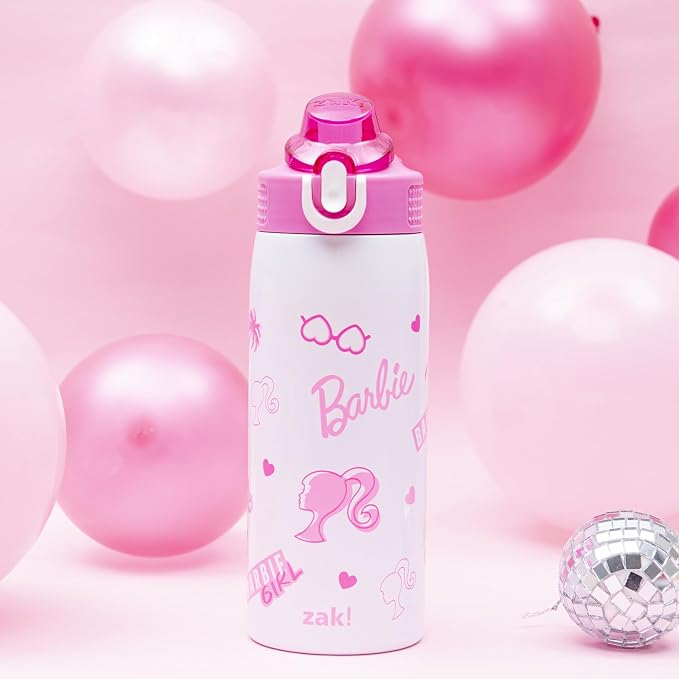 Zak Designs Barbie Sage Kids Water Bottle - Image 3
