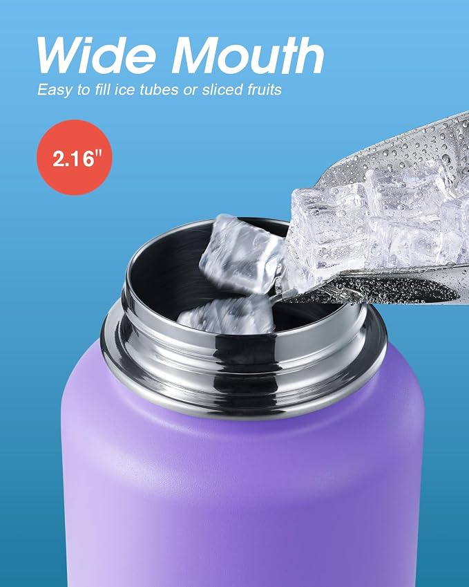 Coolflask Water Bottle 40 oz Insulated - Image 4