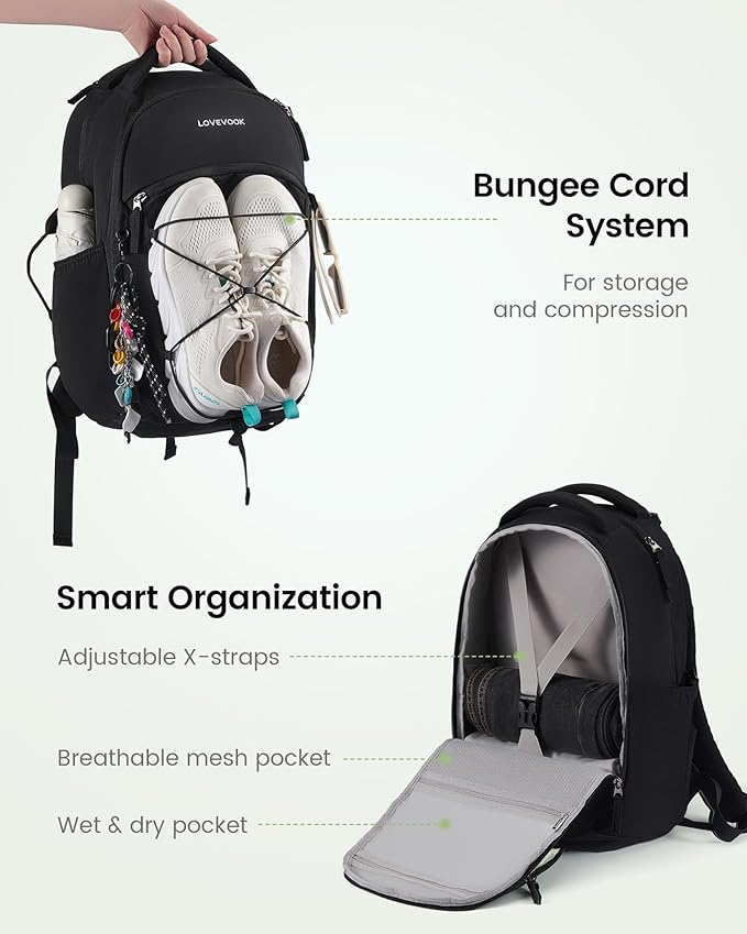 LOVEVOOK Everyday Laptop Backpack - Image 3