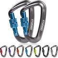 STURME 12kN Heavy Duty Locking Carabiner Clips by STURME