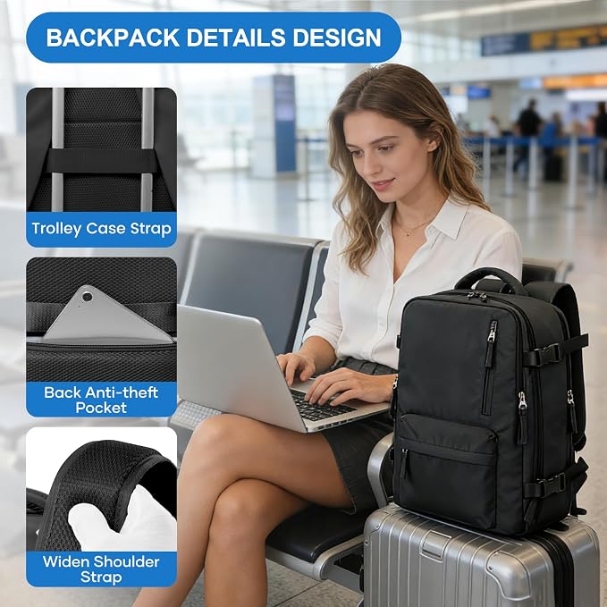 coowoz Vacuum Travel Backpack - Image 7