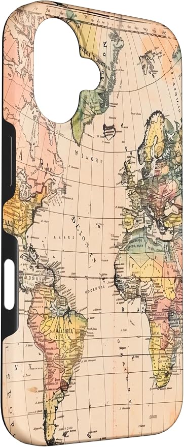 World Map, Old Map of the World Case - Image 3