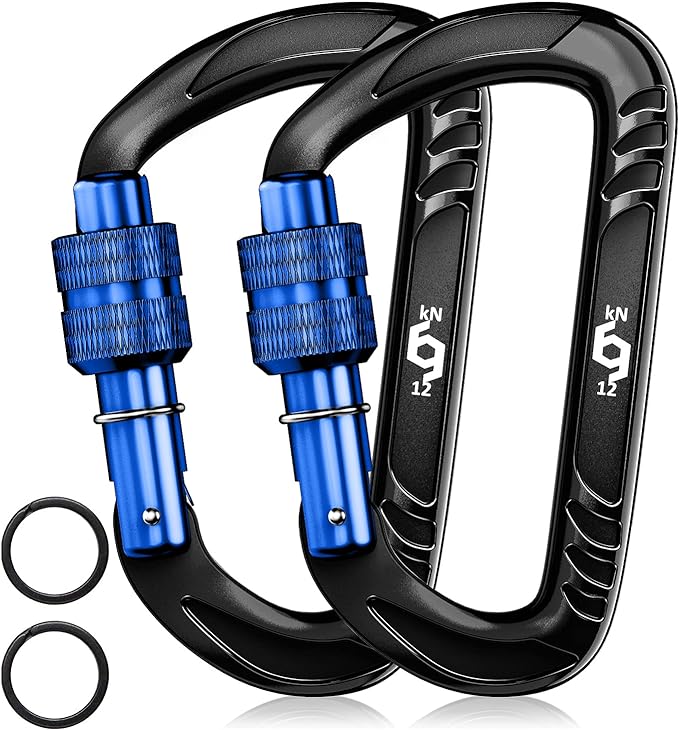 Rhino Produxs 12kN Heavy Duty Carabiner Clips, by Rhino+Produxs