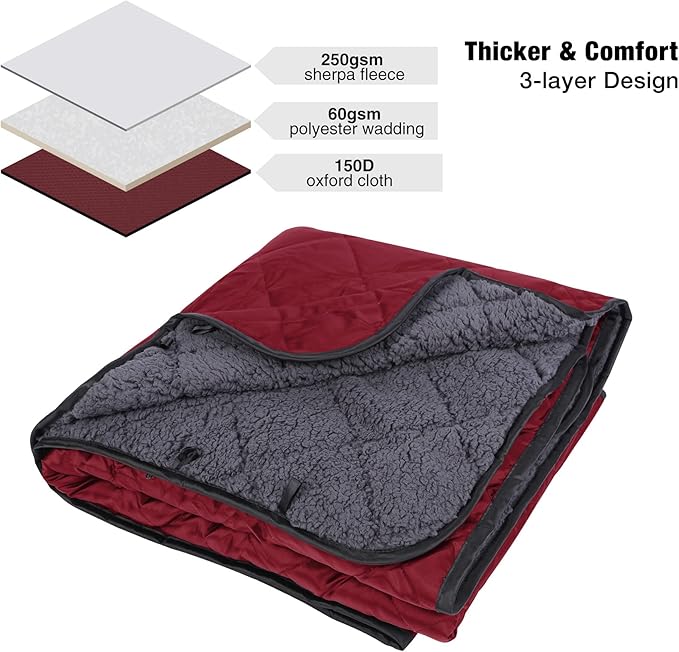 REDCAMP Large Camping Blanket - Image 3