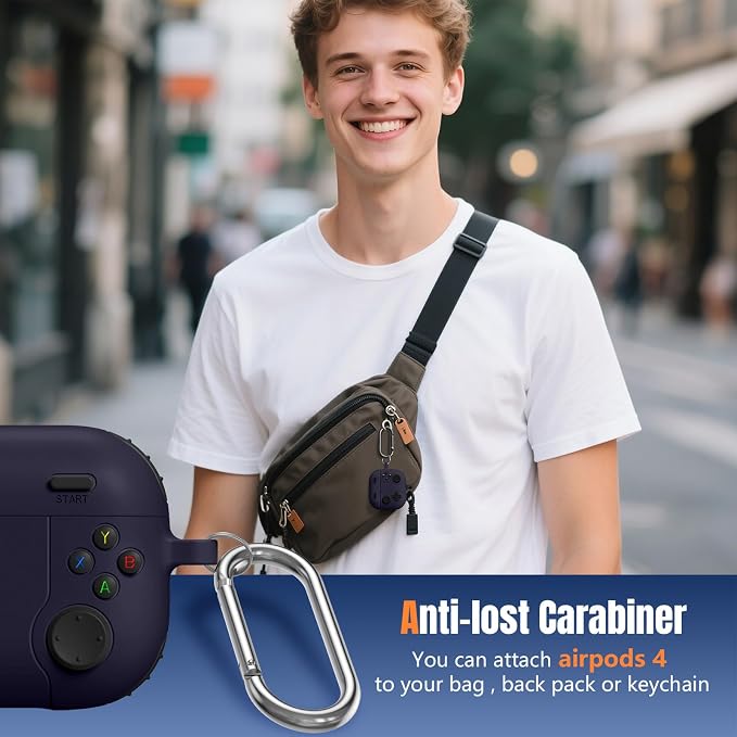 Getino Game Case for AirPods 4 2024 Cover - Image 8