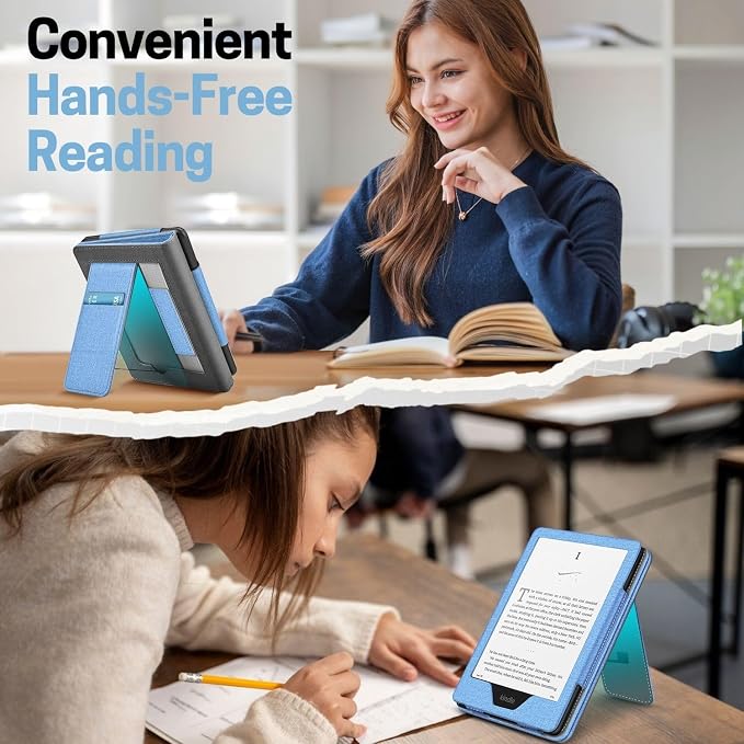 TNP Stand Case with Strap for Kindle Paperwhite 12th Gen 2024 / Kindle - Image 7