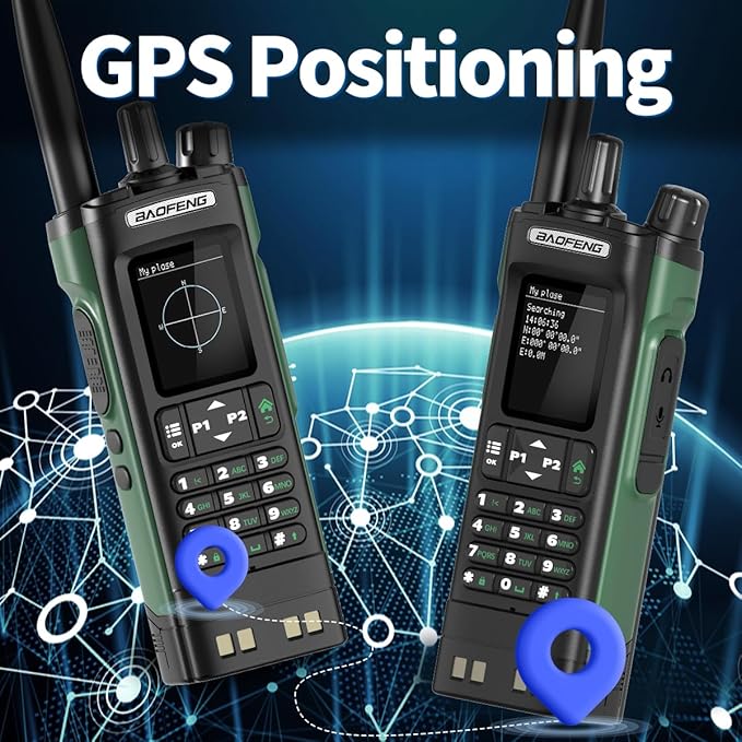 BAOFENG UV-32 Ham Radio Long Range 10W Rechargeable Walkie Talkies UV32 5RM K5 - Image 3