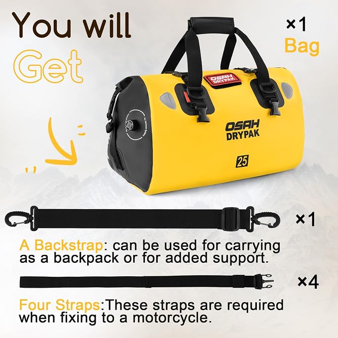 OSAH DRYPAK Waterproof Duffel Bag - Image 7