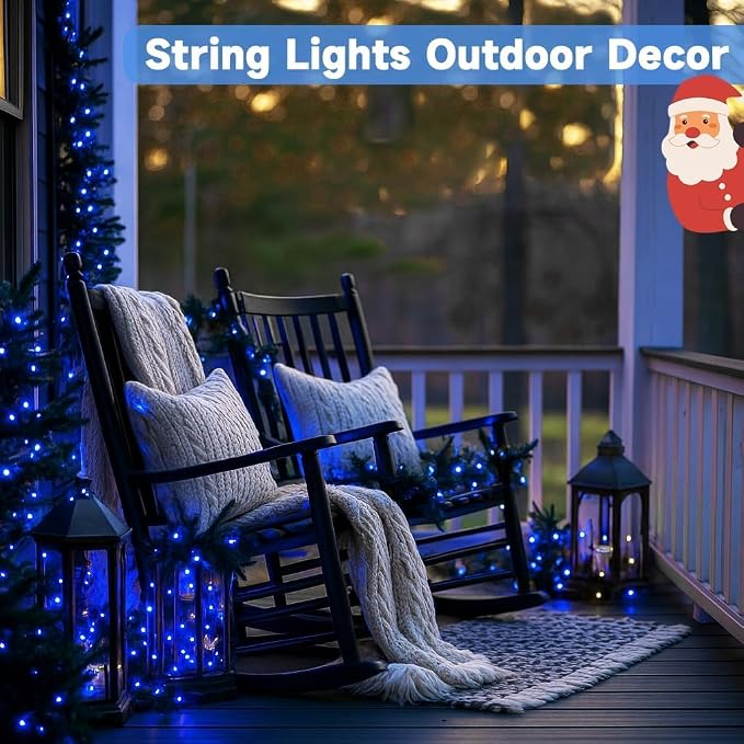 Extra-Long 144FT Solar String Lights - Image 6